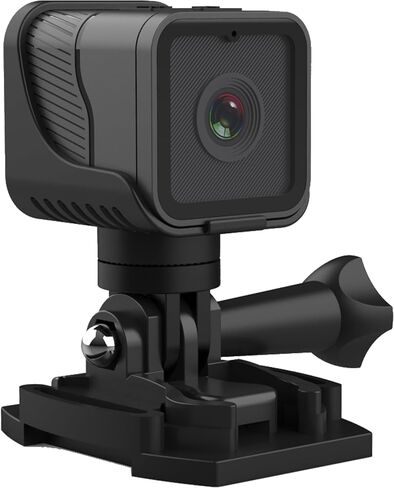 Action Camera 1080P WiFi Sports Camera with 150° Wide Angle Lens, 12MP Waterproof Camera for Outdoor Activities, Compact Design with USB Cable and Mounting Accessories in Saudi Arabia