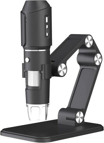 USB Microscope, WiFi Digital Microscope 50X-1600X HD Electronic Microscopes for Mobile Repair in Saudi Arabia