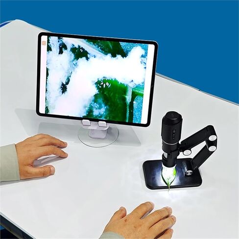 USB Microscope, WiFi Digital Microscope 50X-1600X HD Electronic Microscopes for Mobile Repair in Saudi Arabia