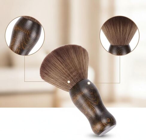 Record Cleaning Brush Vinyl Record Cleaner Dust Brush Anti Static Brush Wooden Handle Soft Fiber s Ergonomic Control Suitable for Home Barbershop Tools Camera Gear Computer Desk setups in Saudi Arabia