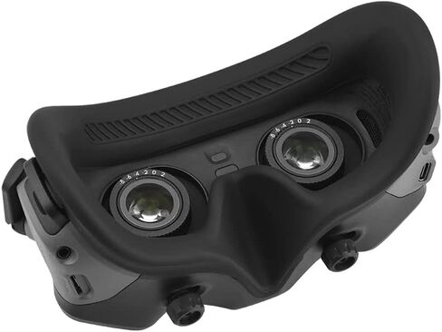 Black Flying Eye Mask Silicone Protective Cover Soft-Fit Face Cushion Suitable for Avata Goggles 2 in Saudi Arabia
