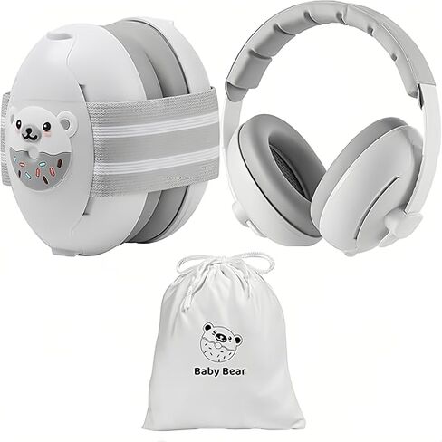 Baby Ear Muffs Noise Protection Noise Cancelling Headphones with Adjustable Headband, Ear Protection for Babies in Saudi Arabia