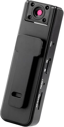 Pocket Clip Action Camera 1080P Video 500mAh Battery Night Viewing Function for Sports Travel Outdoor in Kuwait