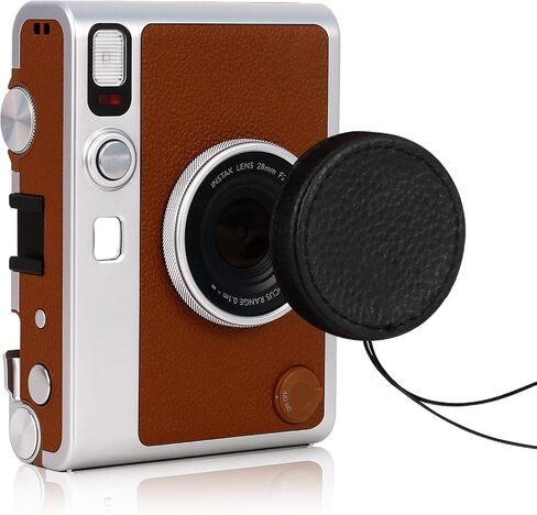 Lens Cap Fit for Fujifilm Mini EVO Inatant Camera, Anti-Scratch Aluminum Lens Cover with Flocking Internal (Black) in Kuwait