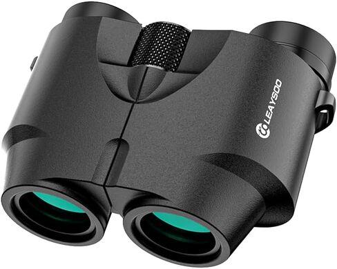 10x25 Compact Binoculars for Adults and Kids, Large Eyepiece Waterproof Binocular with Low Light Vision,High Powered Easy Focus Binoculars for Bird Watching,Outdoor Hunting,Travel,Sightseeing in Kuwait