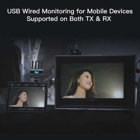 ACCSOON CineView SE 4K Wireless Video Transmission System 2.4+5Ghz Dual Channel Wireless HDMI&SDI Transmitter and Receiver 4K30 ≤0.05 Latency 1300ft/400m Range 1 Wired + 4 Wireless Connections in Saudi Arabia