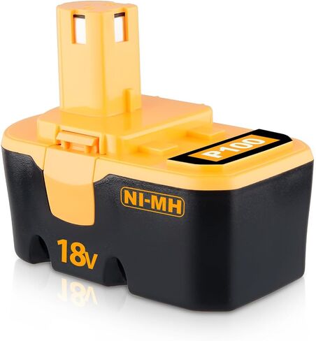 VANTTECH 4.8Ah Ni-MH 18V P100 Replacement for Ryobi Battery 18 Volt P101 ABP1801 ABP1803 BPP1820 130224028 130224007 Compatible with Ryobi 18v Cordless Power Tools in Saudi Arabia