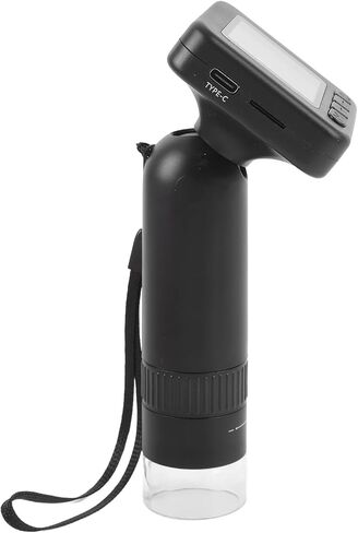 Portable USB Microscope Inspection Camera, 1000X Portable Digital Microscope with 2" LCD Display and 8 LED Lights for Kids and Adults in Saudi Arabia