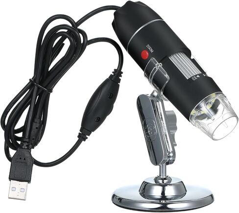 USB Microscope, USB Digital Microscope Handheld 1000X Magnification Camera 8 LED in Saudi Arabia
