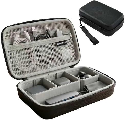 DIY Adjustable Hard Storage Case for DJI Osmo Pocket 3/4 & Small Action Cameras, Shockproof Water-Resistant Portable Travel Protective Bag,Premium Quality for Your Camera & Accessories in Saudi Arabia