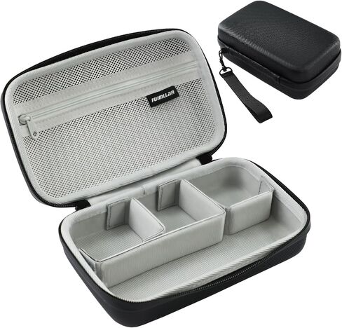 DIY Adjustable Hard Storage Case for DJI Osmo Pocket 3/4 & Small Action Cameras, Shockproof Water-Resistant Portable Travel Protective Bag,Premium Quality for Your Camera & Accessories in Saudi Arabia