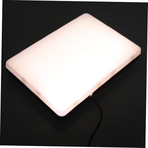 LED Video Light Panel Adjustable Plastic Smart Dimming for Streaming | Longlife LED Source, Lightweight Build, Live Broadcast Supplies, Filming and Photography Use, Content Creator Setup in Saudi Arabia