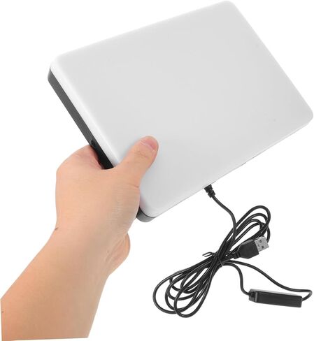 LED Video Light Panel Adjustable Plastic Smart Dimming for Streaming | Longlife LED Source, Lightweight Build, Live Broadcast Supplies, Filming and Photography Use, Content Creator Setup in Saudi Arabia