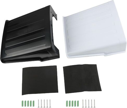 Camera Sun Rain Cover 2-Pack Plastic Shield Black White | 2-pack set, black and white options, plastic build, sun glare reduction, lens damage prevention in Saudi Arabia