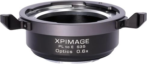Ultra-Light Aluminum Lens Mount Adapter Ring Compatible with PL Lens to Sony E Mount Cinema Camera A7M3 A7M4 Camcorder in Saudi Arabia