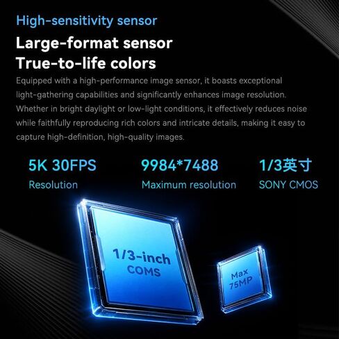 5K 30Fps Mini Action Camera with 180° Flip Screen 75MP EIS | Wearable Beauty Filter Continuous Shooting Vlogging Camera for TikTok YouTube Vlogging Outdoor Motorcycle in Saudi Arabia