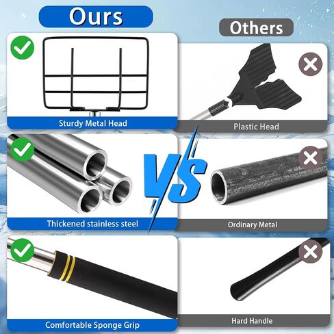 Edge Protector Handle, Board Corner Protector Extension Handle V Shaped Edge Guards Adjustable for Flatbed Cargo Trucks Compatible with Various Edge Protector Flatbed4.2-9.2ft in Kuwait
