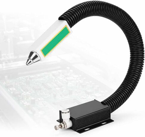 Industrial Ionizing Air Gun, Anti Static Ionizer, Air Compressor Required, 8 Mm Air Inlet, Photoelectric Auto Start/Stop, Adjustable Airflow for Electronics no Sensor Function in Kuwait