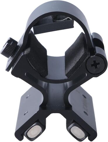 Muloo Magnetic Flashlight Mount Holder Stand for 23mm-26mm Diameter Flashlight Flalight Mounting Bracket in Saudi Arabia