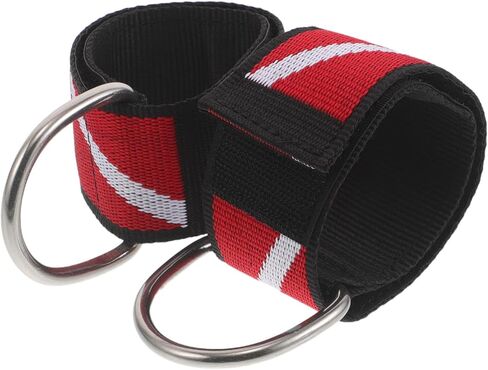 2pcs Diving Wrist Strap with D Ring for Dive Cameras and Diving Accessories, Comfortable Nylon Webbing with Stainless Steel Quick Release, for Snorkeling and Water Sports Gear in Saudi Arabia