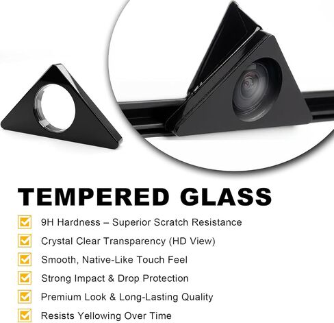 2Pcs Front & Rear Camera Lens Guard Protective Covers for Cybertruck Camera Lens Covers Scratch Resistant Waterproof for Cybertruck Accessories (2024+) in Saudi Arabia