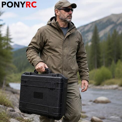 Hard Case for DJI RS 5 Combo, Waterproof & Impact-Resistant Travel Carrying Case for DJI RS 5 Gimbal Stabilizer and Accessories in Saudi Arabia