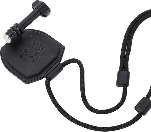 360 Degree Magnetic Chest Mount Necklace Lanyard for 3 Camera POV Selfie Holder with Adjustable Neck Strap for Action 4 in Saudi Arabia