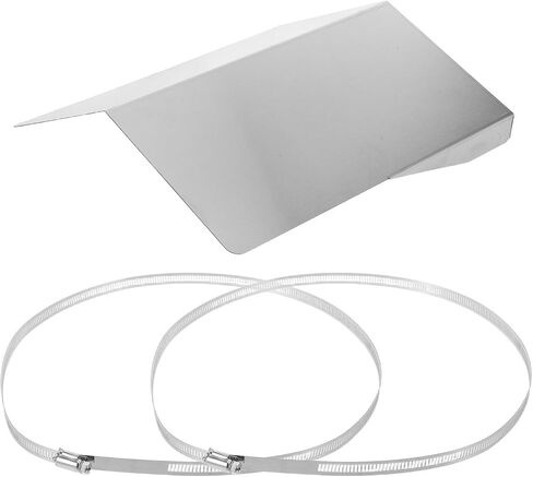 PartyKindom Stainless Steel Camera Protective Cover for Outdoor CCTV and Security Cameras, Easy Installation Universal Compatibility, Sturdy Metal Rain Shield for Entrances and Wall Mounts in Kuwait