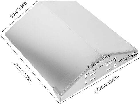 Universal Stainless Steel Camera Rain Shield Cover for Outdoor Dome and Bullet Security Cameras, Corrosion Resistant Protective Canopy Full Coverage Protection, Weatherproof in Kuwait