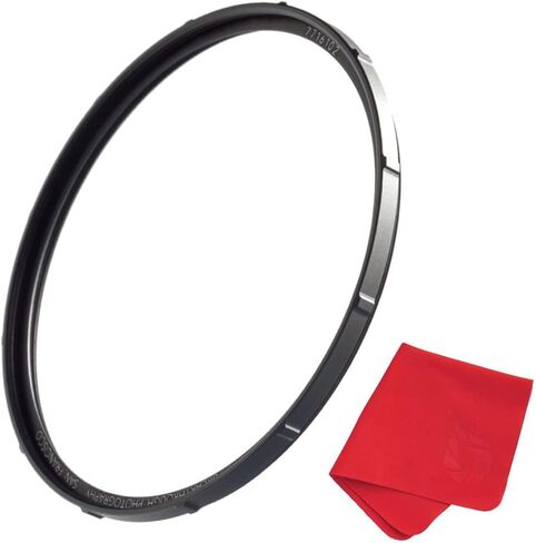 58mm X1 UV Filter for Camera Lenses - Ultraviolet Protection Photography Filter with Lens Cloth - MRC4, Ultra-Slim, 25 Year Support, Weather-Sealed by Breakthrough Photography in Saudi Arabia