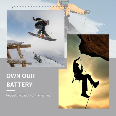 Hero 12/11/10/9 Battery 2-Pack 2000mah Compatible for Hero 12 11 10 9 Black Original Batteries Accessories Enduro Upgrade Capacity Battery 3.85V 7.7WH in Kuwait