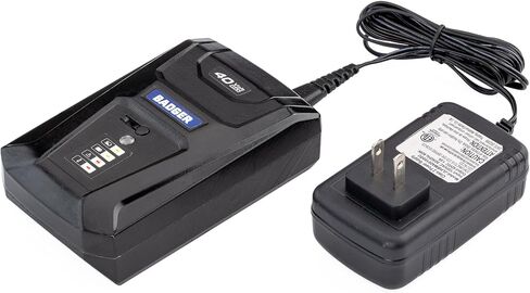 Wild Badger Power WB40V2.1AC 40 Volt 2.1A Standard Charger, Blue – Fast & Efficient Charging for 40V Lithium-Ion Batteries, Compatible with String Trimmers, Leaf Blowers, Lawn Mowers & More in Kuwait