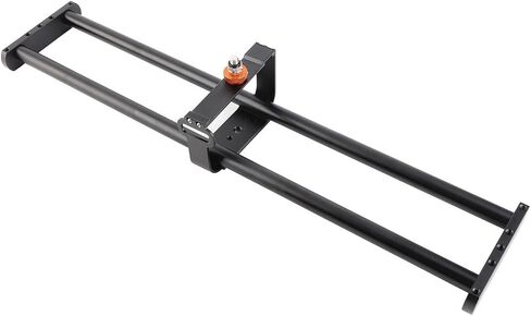 60cm Motorized Camera Slider, Motorized Camera Trolley with Adjustable Alloy Track Rail, Portable 62cm Stroke Camera Rail Slider for L5i Car Special Use in Saudi Arabia