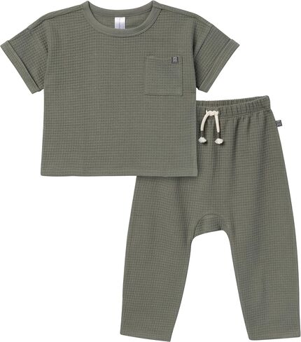 Modern Moments by Gerber Baby & Toddler Boys Honey Comb Sweater and Pants in Saudi Arabia