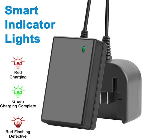 20V Li-ion Charger Compatible with Porter-Cable PCC681L PCC685L | PCC680L PCC682L PCC692L PCC691L PCC699L Also for Black & Decker LBXR20 LB20 LBX20 in Kuwait