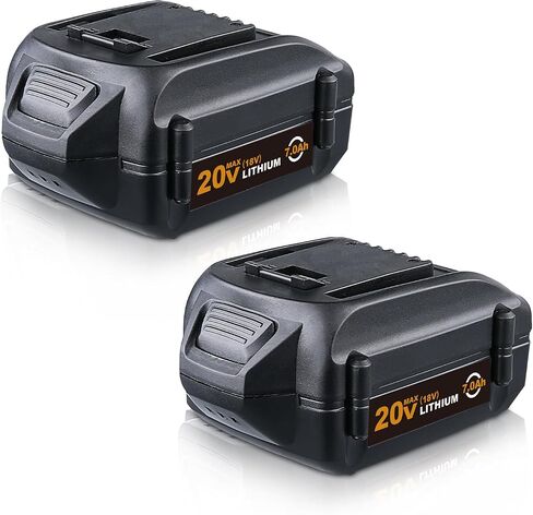 VANON 2Packs 7.0Ah 20V WA3520 Replacement for Worx 20V Battery | WA3520, WA3575, WA3578, WA3525, WA3742, WG151s, WG251s, WG890 Compatible with Worx 20 Volt Power Tools in Saudi Arabia