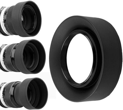 52MM UV Filter + 52mm Rubber Lens Hood for Nikon AF-S DX Nikkor 18-55mm f/3.5-5.6G II, 52 mm Ultraviolet Filter & 52 mm Lens Hood in Kuwait