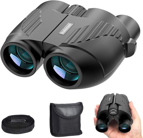 20x25 High Powered Binoculars for Adults and Kids,Compact HD Waterproof Binoculars Durable and Clear BAK4 Prism FMC Lens,Suitable for Bird Watching,Sightseeing and Outdoor Sports in Saudi Arabia
