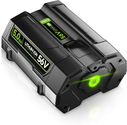 استبدال ليثيوم أيون عالي السعة لبطارية EGO 5.0Ah متوافقة مع بطارية EGO 56V BA2800T BA4200T BA1400 BA5600T LB6504 LB5804 in Kuwait