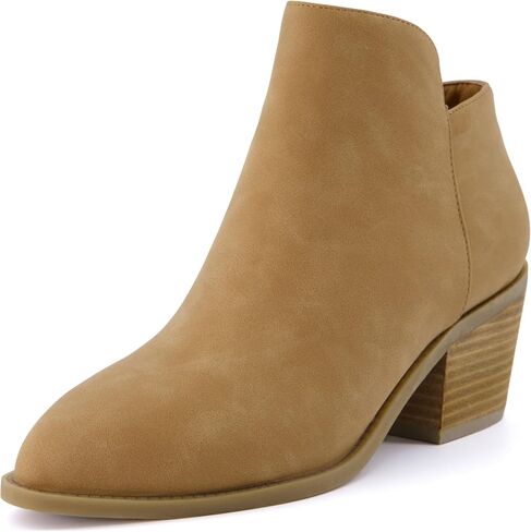 CUSHIONAIRE Rip Slip On Ankle Boots for Women with Side Zipper in Saudi Arabia