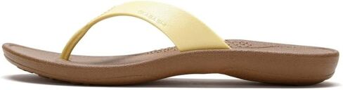 OKABASHI Women's Breeze Flip Flop Sandals, Toffee/Copper, Medium-Large in Saudi Arabia