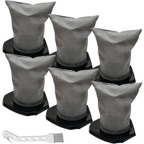 F113 Filters Replacement for Dirt Devil Simplistik Plus 3-in-1 Stick Vac | 6 Pack,Fits Dirt Devil SimpliStik SD20000RED SD22010,Part#AD40113,Washable&Reusable Vac Filter, High-Performance Filtration in Saudi Arabia