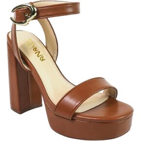 Liliana Women’s Platform High Heel Sandals with Ankle Strap and Chunky Block Heel in Saudi Arabia