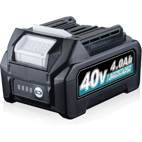 BL4040 1Pack 4.0Ah ليثيوم أيون بديل لبطارية ماكيتا 40 فولت | BL4050 BL4050F BL4025، متوافق مع أدوات الطاقة اللاسلكية ماكيتا XGT in Kuwait
