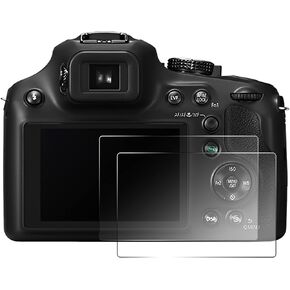 2PCS Screen Protector Compatible with Panasonic FZ72 FZ70, Crystal Clear 9H Hardness Tempered Glass Film, Digital Camera Accessories, Anti-scratch Anti-Finger Print in Saudi Arabia