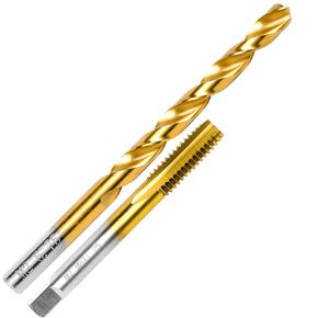 M8x1.25 Tap and 6.75mm Drill Bit for Metal,M2 HSS Metric Drill and Tap Set | Combination of Drill and Tap Kit for Metal in Saudi Arabia