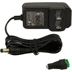 Security Camera Power Adapter 12V 5A w/ 8-Way Power Splitter Cable Power Supply, Fits DVR/NVR/AHD/TVI CCTV Security Camera System, LED Strip Lights, UL Listed in Saudi Arabia