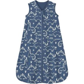 Yoofoss Baby Sleep Sack 6-12 Months 0.5 TOG Baby Wearable Blanket, 100% Organic Cotton Infant Toddler Sleeping Sack 2-Way Zipper Lightweight Sleep Sack, Grizzly in Saudi Arabia