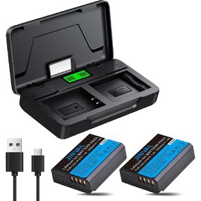 JINVAL LP-E10 LP E10 Battery 2 Pack and Charger Case for Canon EOS Rebel T3 T5 T6 T7 T100 Kiss X50 X70 X80 X90 EOS 1100D 1200D 1300D 1500D 2000D 3000D 4000D Camera in Saudi Arabia