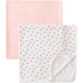 2-Pack Baby Swaddle Blanket, Ultra Soft Cotton Breathable Stretchy Receiving Blanket, Lightweight Wrap for Newborn Infant Unisex in Kuwait